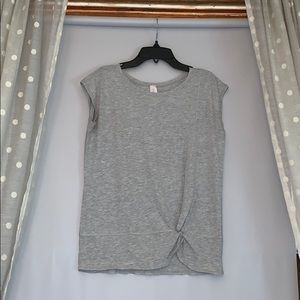 IVIVVA Girls Heather Gray Tshirt